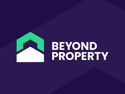 Beyond Property - Logo Design Concept app icon brand identity branding design home house identity design logo logo design logo designer mark property real estate