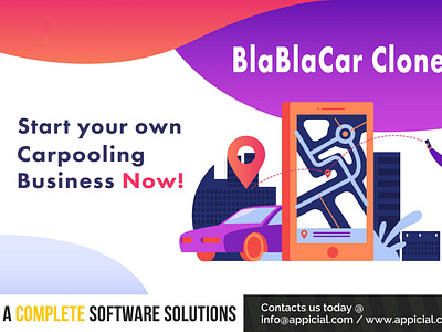 BlaBlaCar CloneApp blablacarcloneapp clonescript mobileappdevelopment taxiappdevelopment uberclone