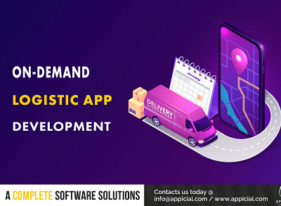 ON DEMAND LOGISTIC APP DEVELOPMENT logistic app ondemandapp ondemandlogisticapp