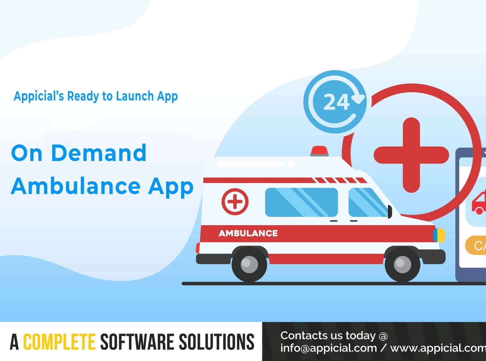 On Demand Ambulance app by Vinay Jain on Dribbble