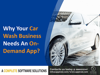Why Your Car Wash Business Needs an On-Demand App? app development car wash app car wash app development carwashapp mobile app development mobilewash clone