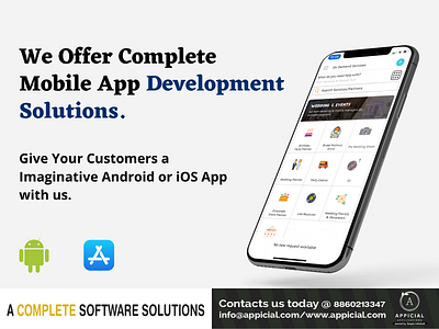 We Offer Complete Mobile App Development Solutions