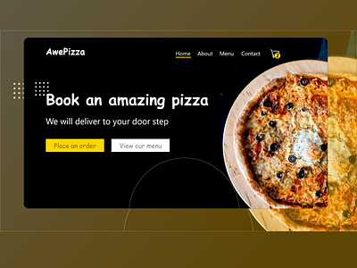 AwePizza app branding delivery delivery app design flat food icon illustration logo minimal pizza app pizza box pizza hut pizza logo ui ux vector web website