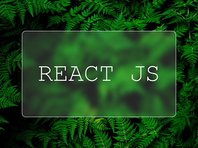 React JS Glass Morphism animation app deisgner design glass morphism ios ios app prahlad prahlad inala typography ui ui ux ui design uidesign uiux uiuxdesign ux web website