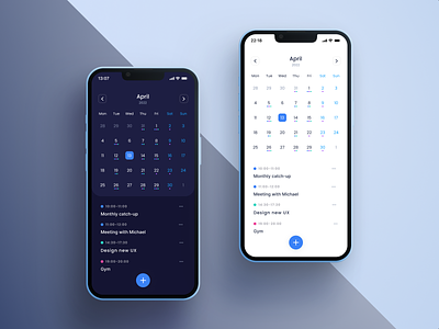 Mobile App: Calendar