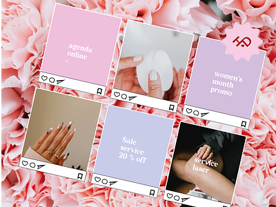 moodboard beauty bar nails