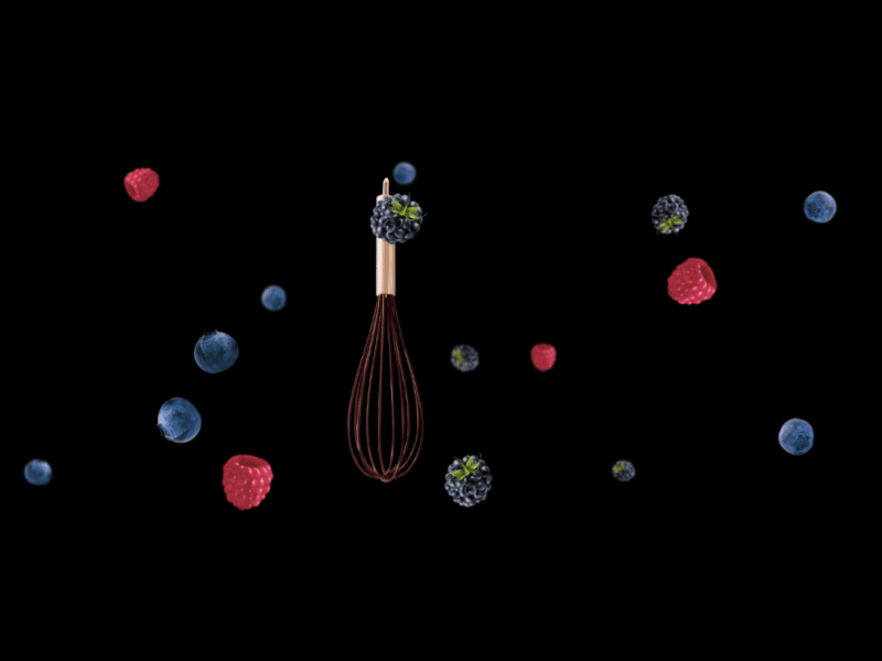 Berries animation animation berries cake food