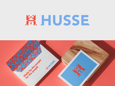 HUSSE 3d brand identity branding design graphic design identity illustration logo logotype minimal vector