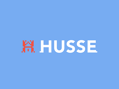 HUSSE brand identity branding design graphic design identity illustration logo logotype minimal vector