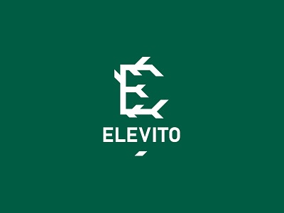 Elevito brand identity branding design illustration logo logotype minimal vector