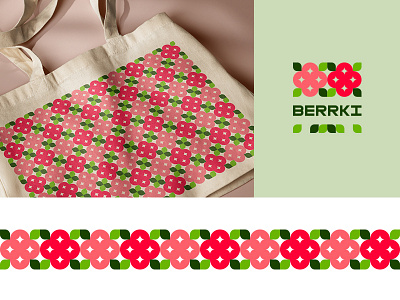Berrki | Brand identity berries berry bio brand identity branding design food graphic design illustration logo logotype minimal nature