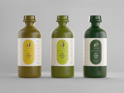VEROLIVA Extra Virgin Olive Oil bottle brand identity branding design graphic design illustration label logo logotype olive olive oil package packaging design