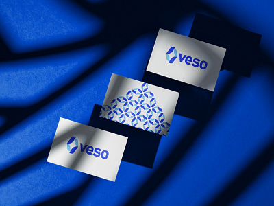 VESO | Brand identity brand identity branding business card design digital fintech graphic design illustration logo logos logotype minimal pattern print