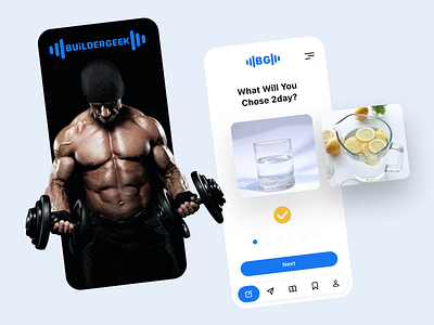 Fitness app concept