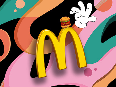 Logo Macdonalds branding design graphic design illustration logo typography ui ux vector