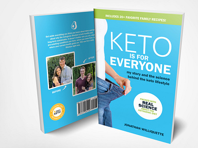 "Keto is for Everyone" Book Cover Art