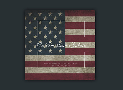 "An American Salute" Album Art album art album artwork album cover album cover design graphic design music music art