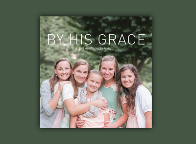 "By His Grace" Album Art album album art album artwork album cover album cover design cover art design graphic design illustration music music art