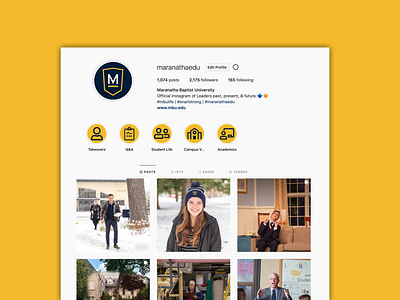 Instagram - Maranatha Baptist University