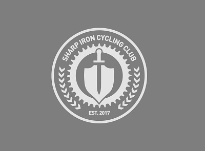 Sharp Iron Cycling Club Branding branding design graphic design logo vector