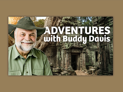 Adventures with Buddy Davis Branding