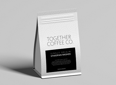 Together Coffee Co Packaging Design branding design graphic design logo mockup packaging packaging design vector