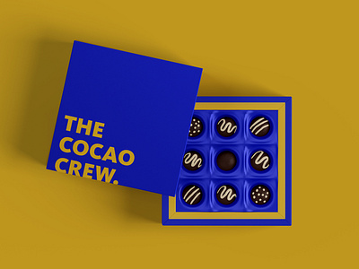 The Cocao Crew Packaging Design and Mockup