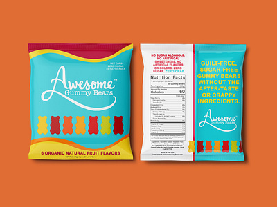 Awesome Gummy Bears Concept Packaging Design