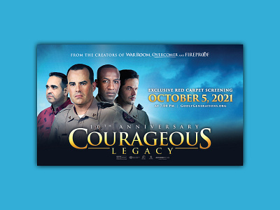Courageous Legacy Premiere Event Digital/Print Ad