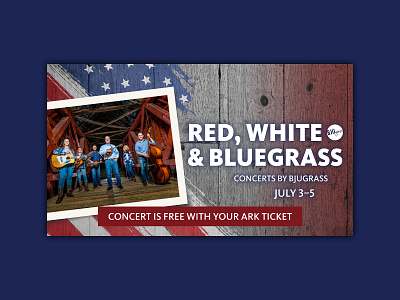 BJU Bluegrass Concert Branding