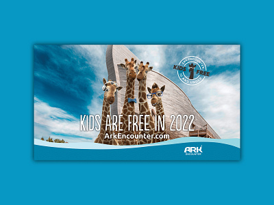 Ark Encounter Kids Free 2022 Digital Ad