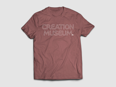 Creation Museum Outlines Tee Concept