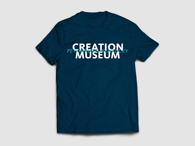 Creation Museum Overprint Tee Concept