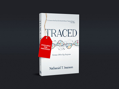 "Traced" Book by Nathaniel Jeanson - New Digital Model book branding cover art design graphic design