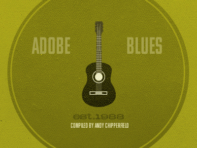 Adobe Blues - designers.mx cover