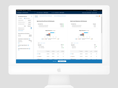 Intelligent portfolio withdrawal app ui ux uxresearch