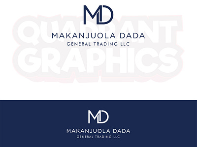 Makanjuola Dada llc branding design flat logo minimal