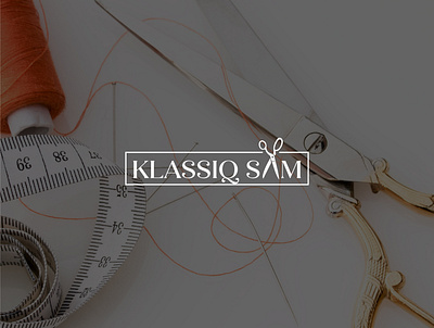 klassiq sam branding design logo minimal