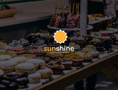 sunshine logo branding design logo minimal