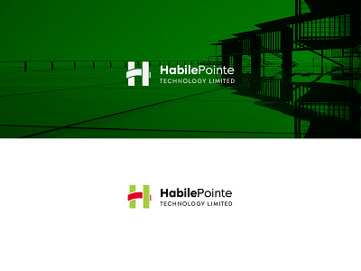 Habilepointe brand identity branding design flat graphic design logo minimal