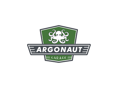 Argonaut Garage argonaut garage logo octopus