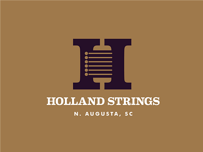 Holland Strings branding logo luthier