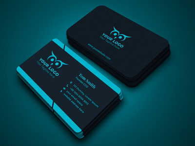 Business card Design branding busi business card card graphic design logo print design professional business card