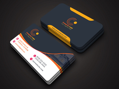 Business card design branding busin business card card design graphic design logo print design professional business card ui