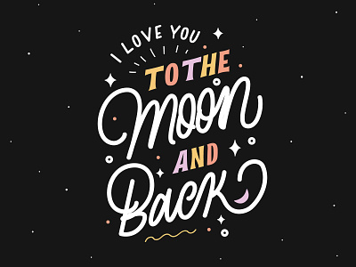 Valentine's Day design illustrator iloveyou letter lettering letters valentine day