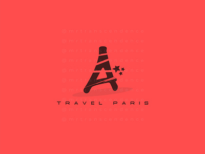 Travel Paris Logo Design