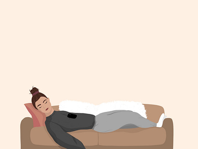 Just Chillin' design digital digital illustration digitalart flat illustration minimal procreate vector