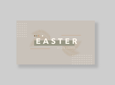 Easter - A Design Practice Exercise adobe adobe illustrator church church design design easter graphicdesign photoshop