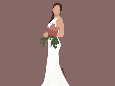 Wedding Dress Illustration