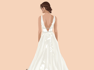 Wedding Dress Illustrations #2
